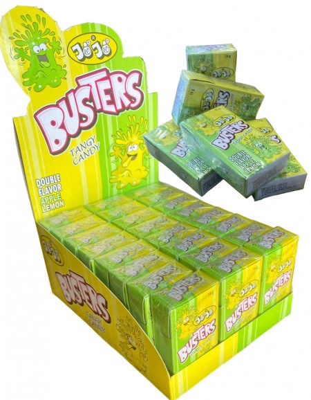 Busters tangy candy jabuka i limun 16g (24/1)