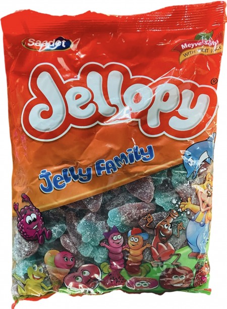 Jellopy gumene bombone 1kg šećerne jagode