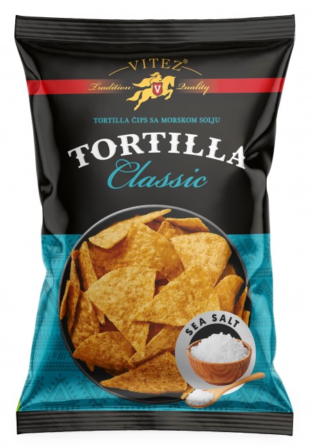 Vitez čips tortilja classic 180g (17/1)