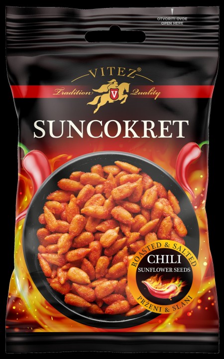 Vitez začinjeni suncokret chili 60g (20/1)