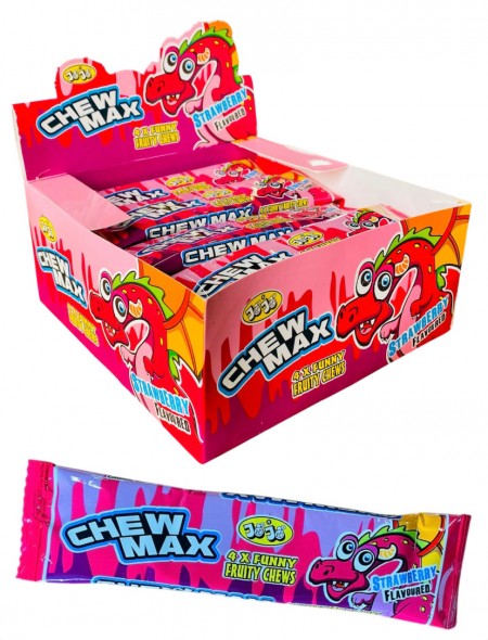 Chew max strawberry 22g (24/1)