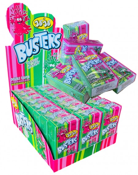 Busters tangy candy strawberry + watermelon 16g (24/1)